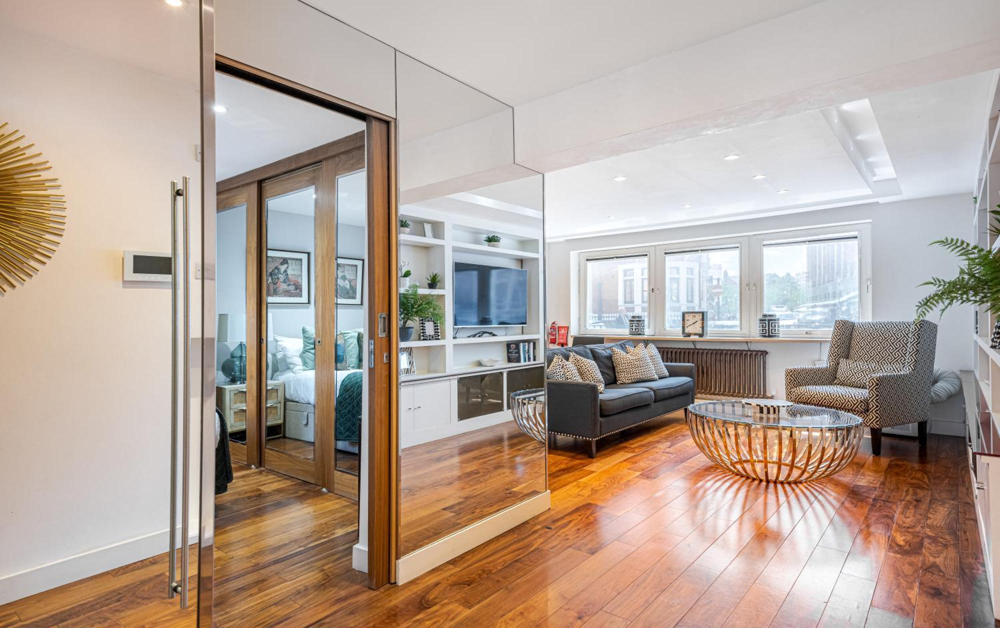 Modern 2Bd Apartment With Ac And Harrods View Apartment
